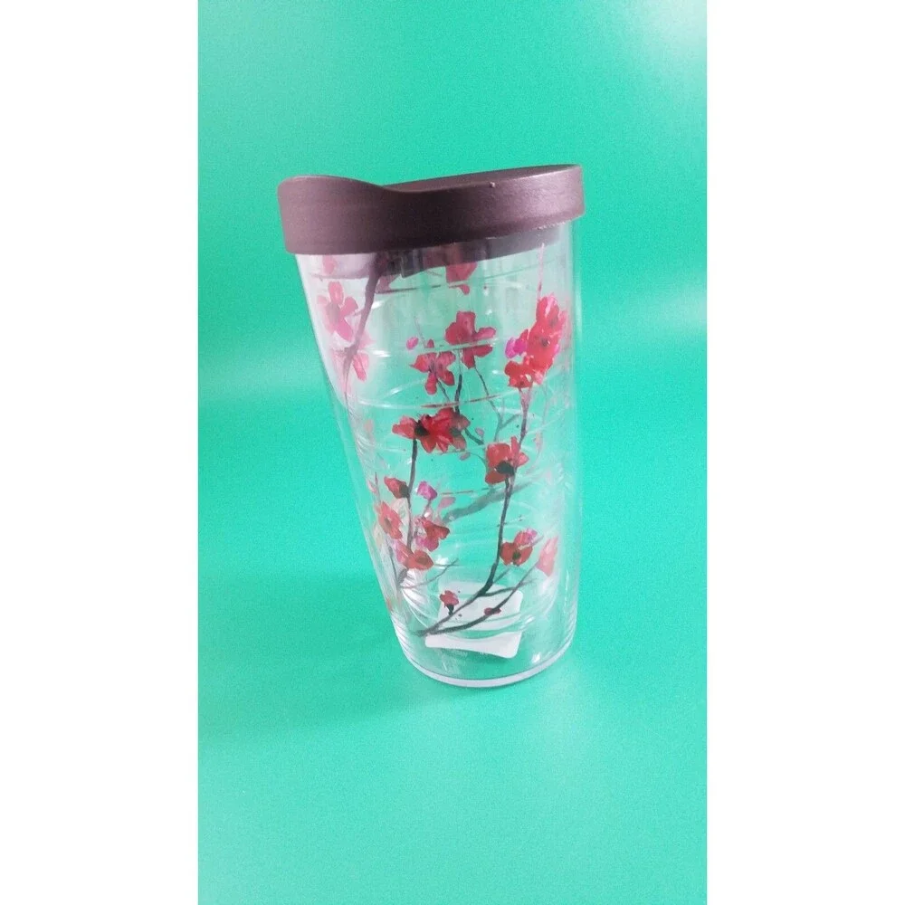 Tervis 16 Oz Springtime Blossom Tumbler, unused.